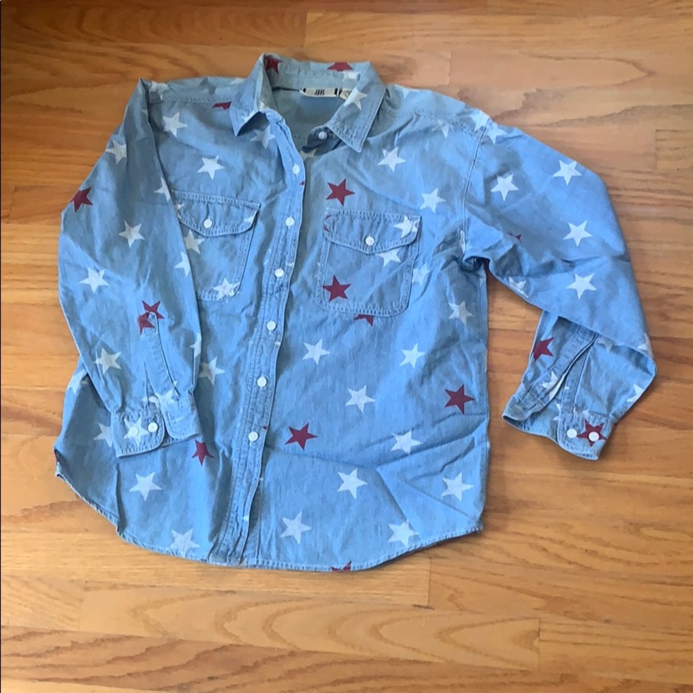 Bill Blass Women’s PM Patriotic Casual Shirt